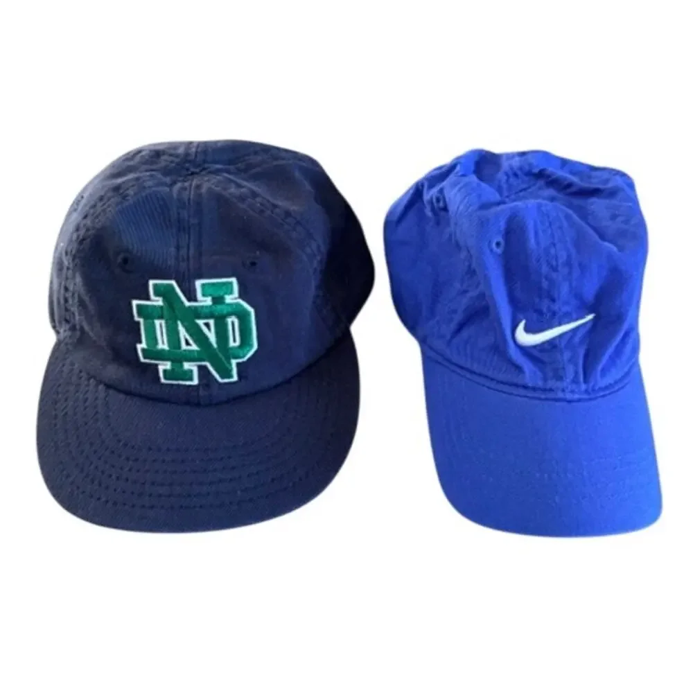 Nike Top of the World Notre Dame Fighting Irish Infant Baby Hats Lot of 2